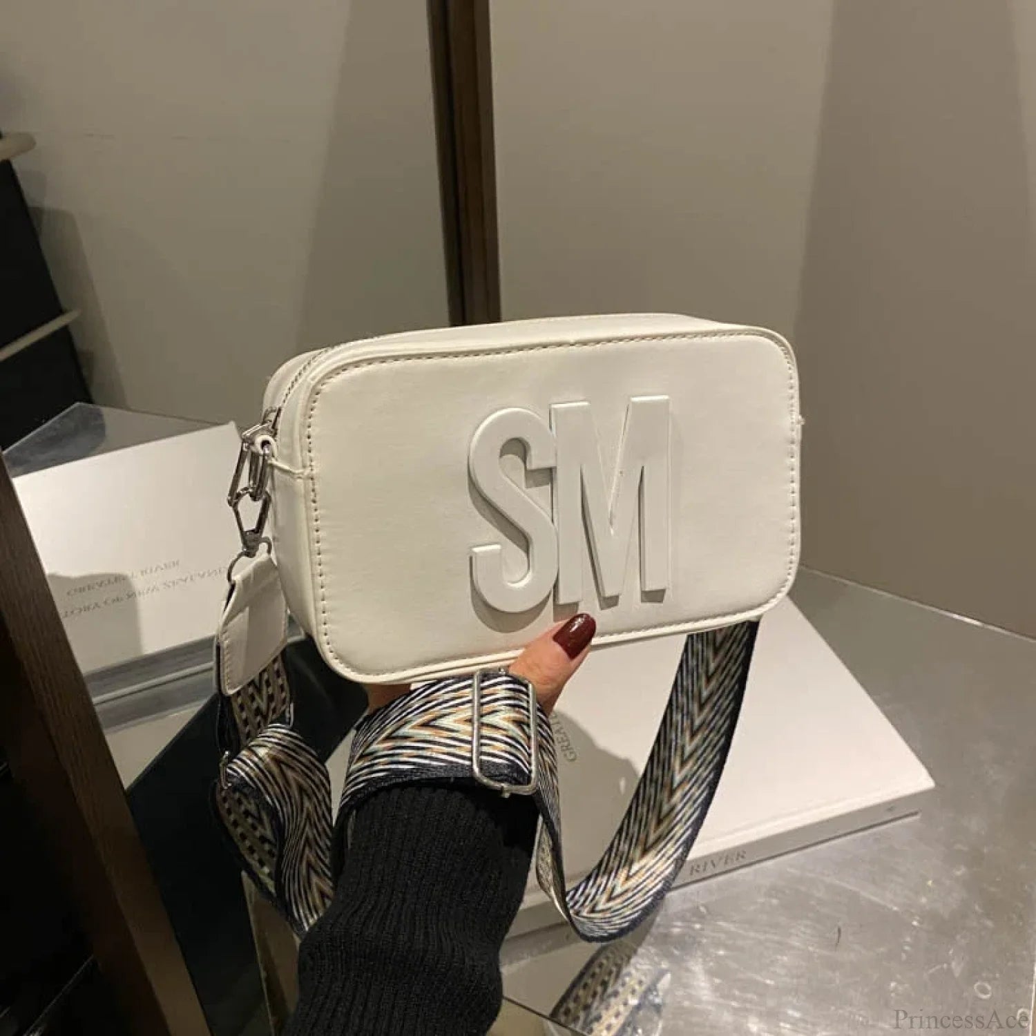 Fashion Leopard Print Letters Crossbody Bag crossbody-250126