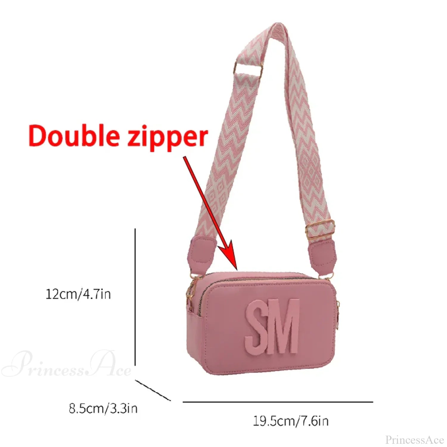 Fashion Leopard Print Letters Crossbody Bag crossbody-250126