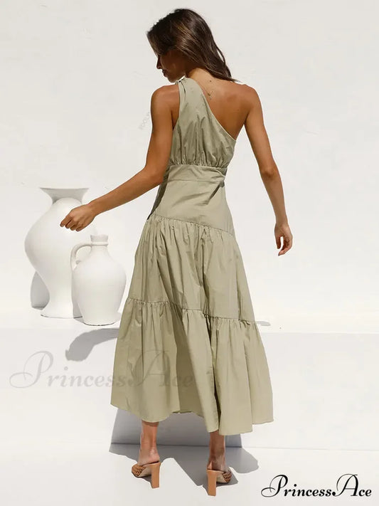 Feathers Strapless Sleeveless Split Hem Evening Maxi Dress