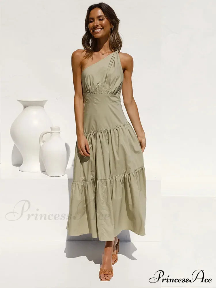 Feathers Strapless Sleeveless Split Hem Evening Maxi Dress