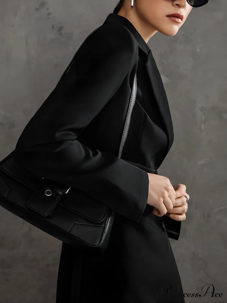 First Choice Blazer Trendy Long Sleeve Short Dress Coats-L