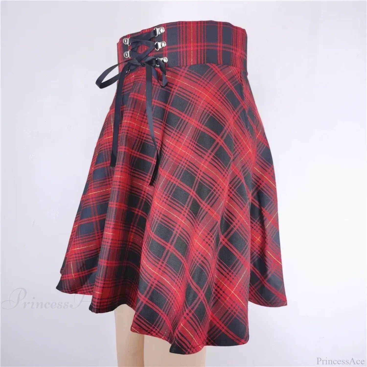 Flared Mini Skater School Skirt