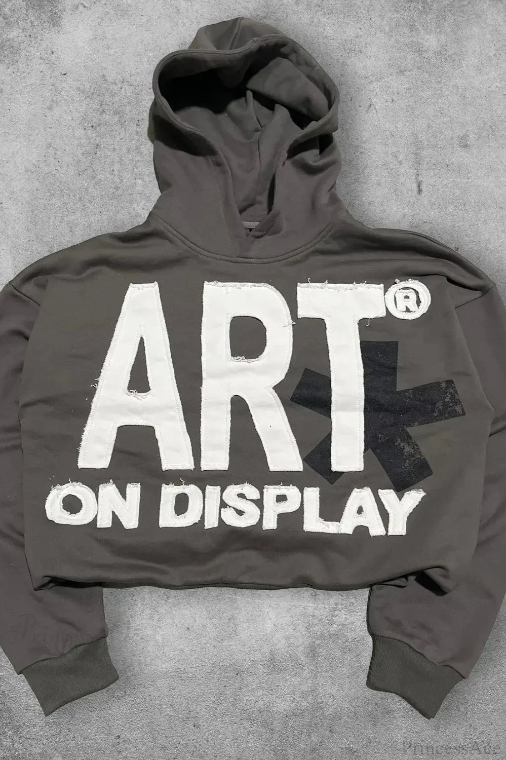 Flash Diamond Oversized Hoodie Grey 2 / M