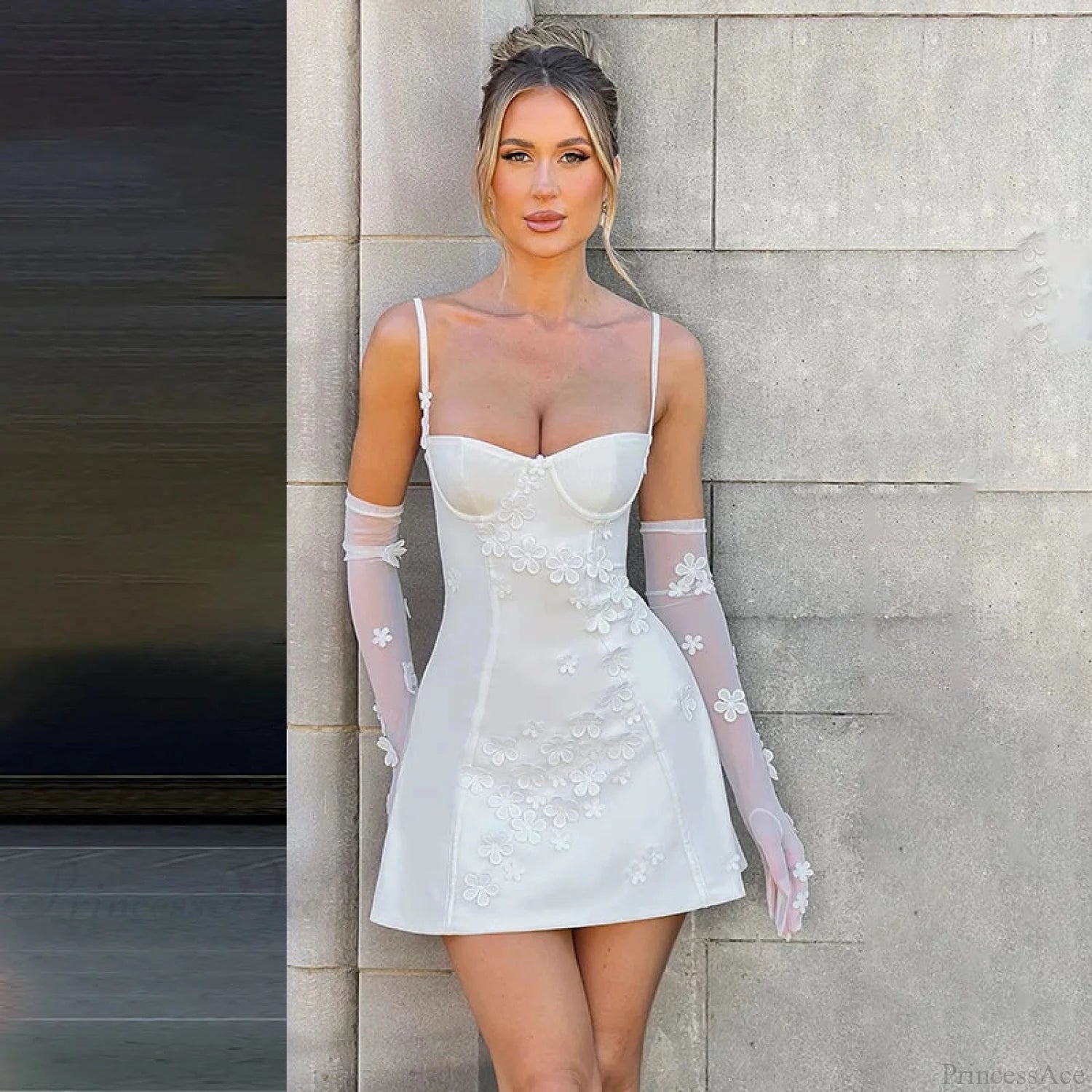 Floral Slim Bodycon A-line Vacation Dress vacationdress-250223