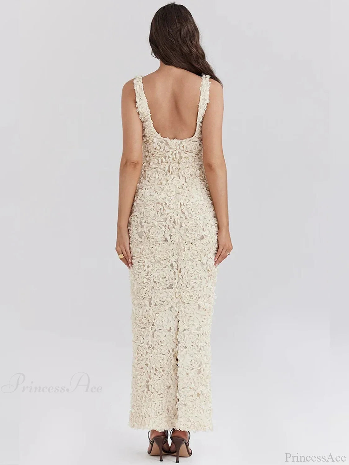 Floral Slim Bodycon Maxi Vacation Dress vacationdress-250223