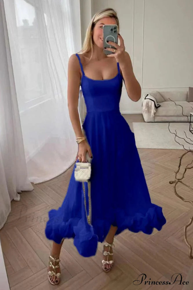 Flounce Bustier Midi Dress | Dress In Beauty