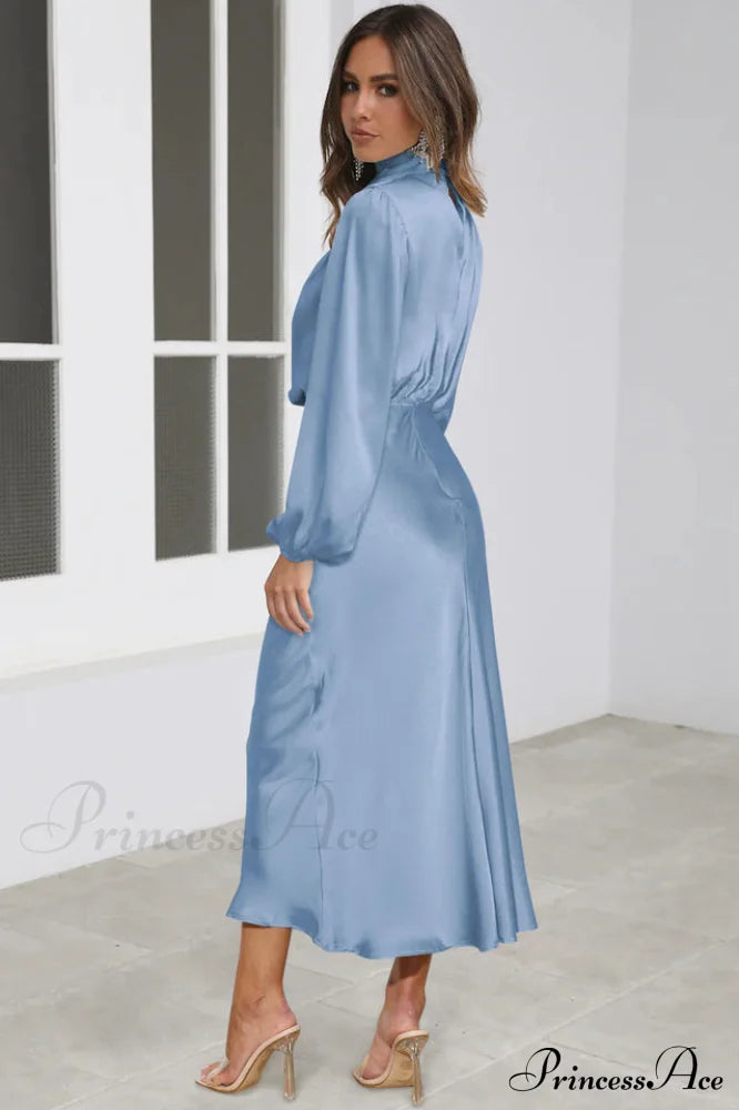 From The Source Charming High Neck Bridal Dress