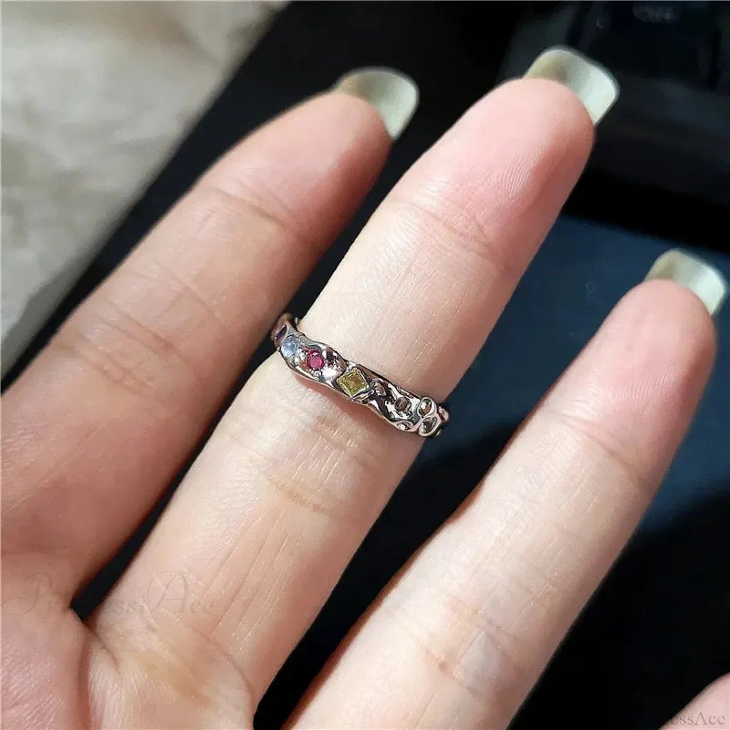 Futuristic Backbone Medieval Talon Ring color8