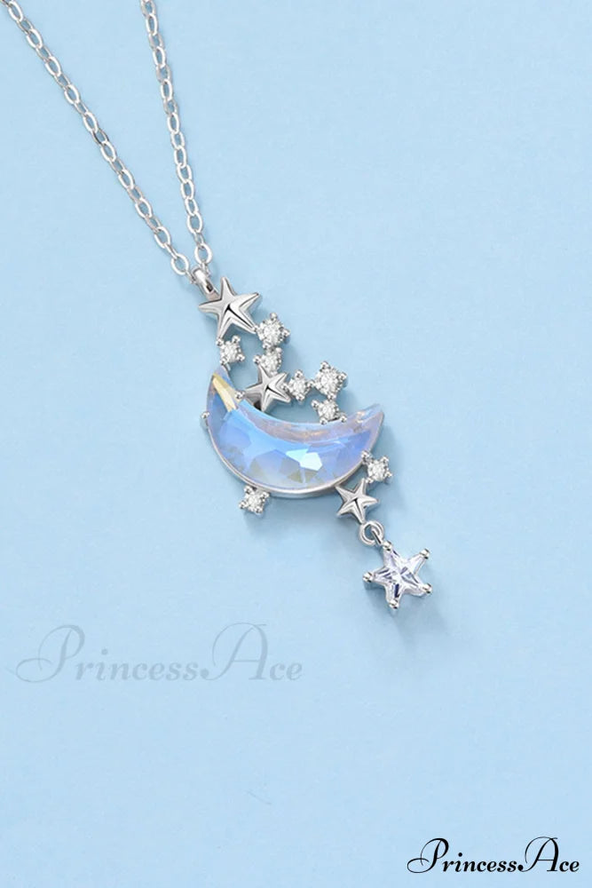 Galaxy Moonlight Necklace Jewelry