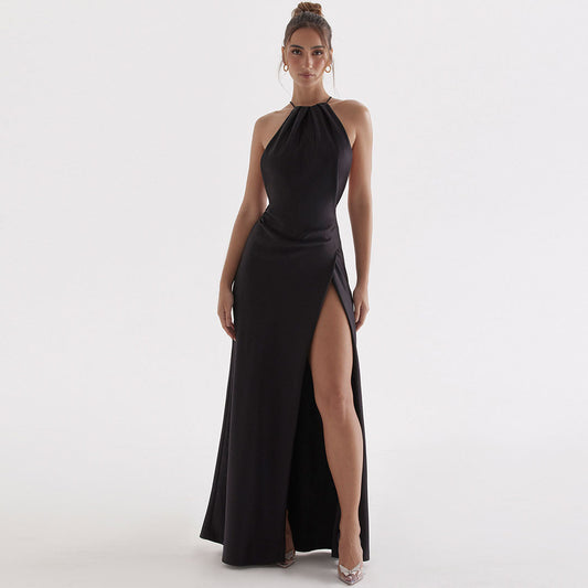 High Split Graceful Maxi Dress