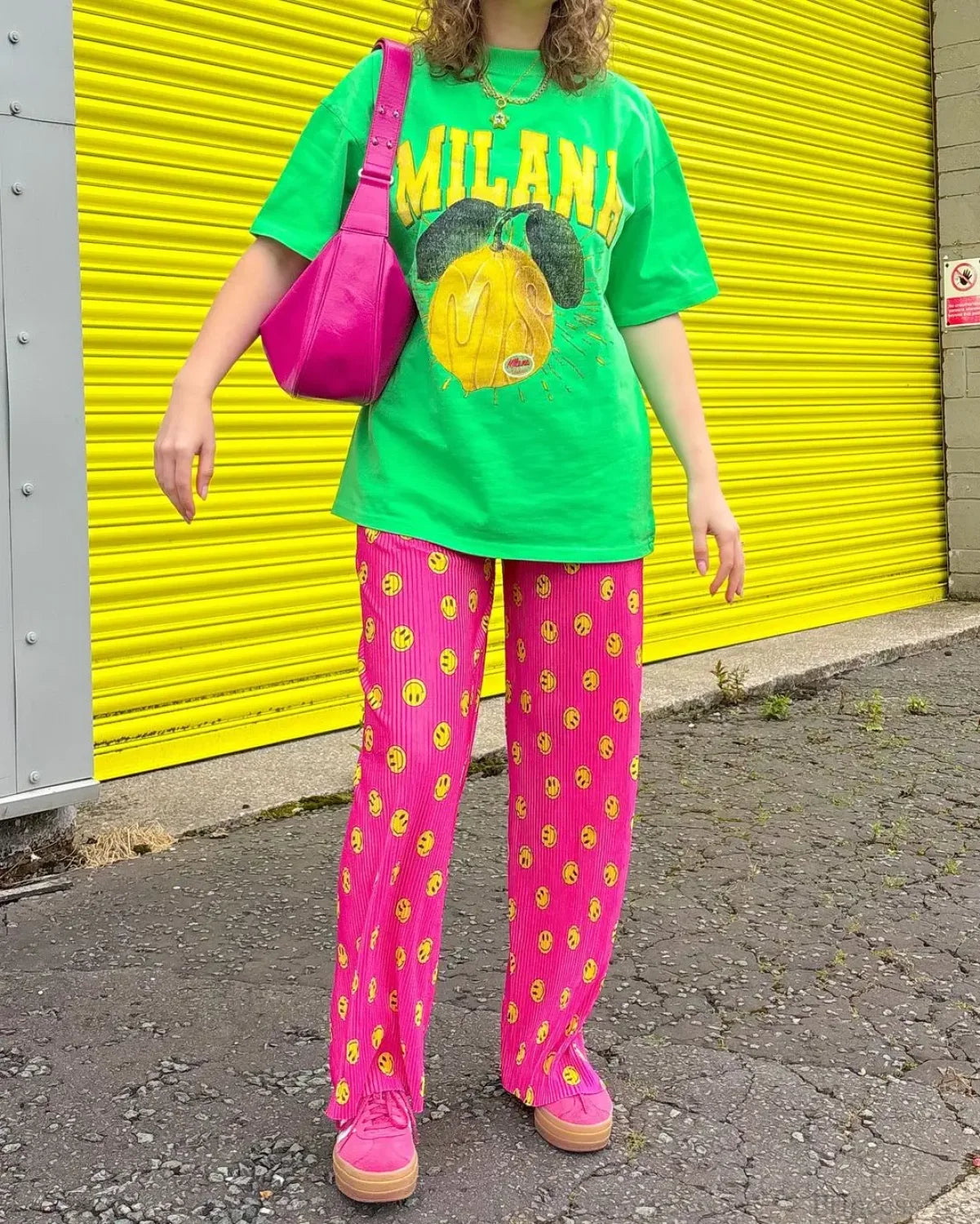 Gothic Harajuku Cute Lemon Graphic T-shirt green / S t-shirt-250223
