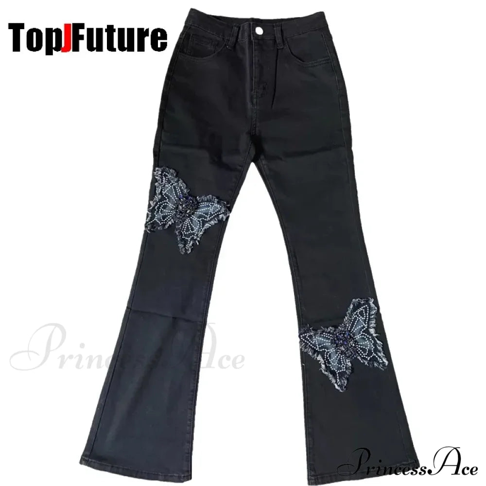 Gothic Lolita Spider Halloween Pants Black / S