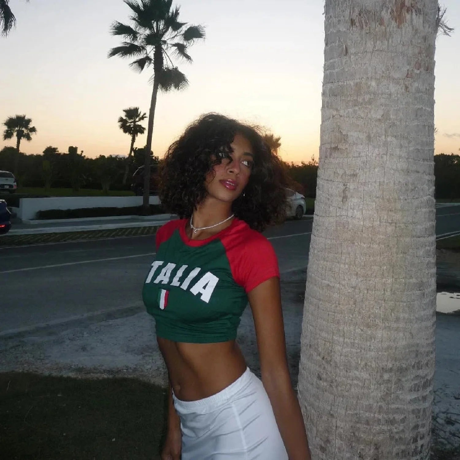 Gothic Sports Letter Baby Tee T-shirt t-shirt-250223