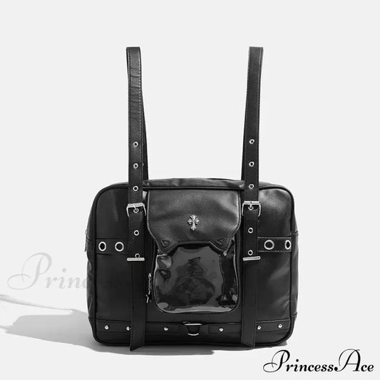 Gothic Sweet Lolita Large Capacity Y2K Bag Black / 35Cmx27.5Cmx9.5Cm Halloween