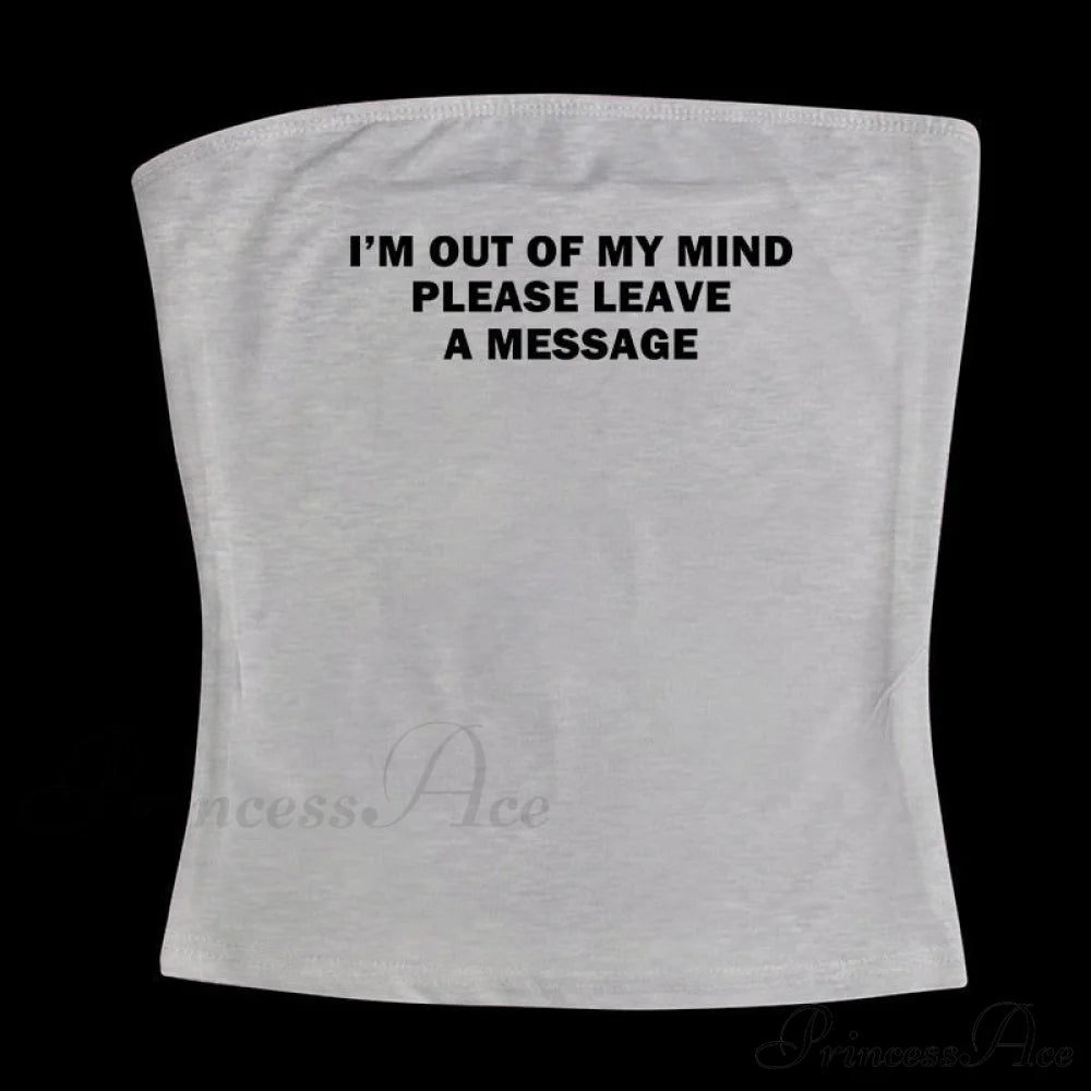 Graphic Text Cami Top - Free From Label