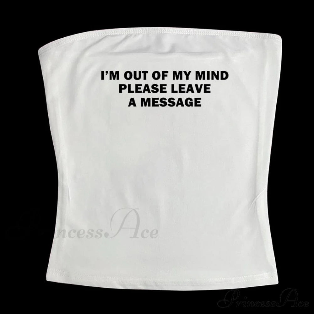 Graphic Text Cami Top - Free From Label