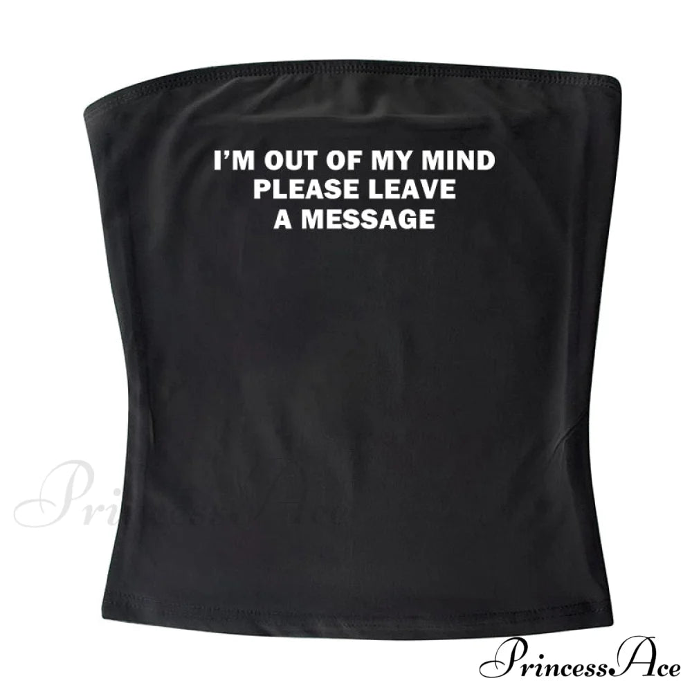 Graphic Text Cami Top - Free From Label