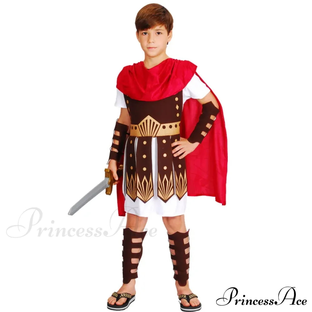 Greek Roman Warrior Halloween Knight Costumes