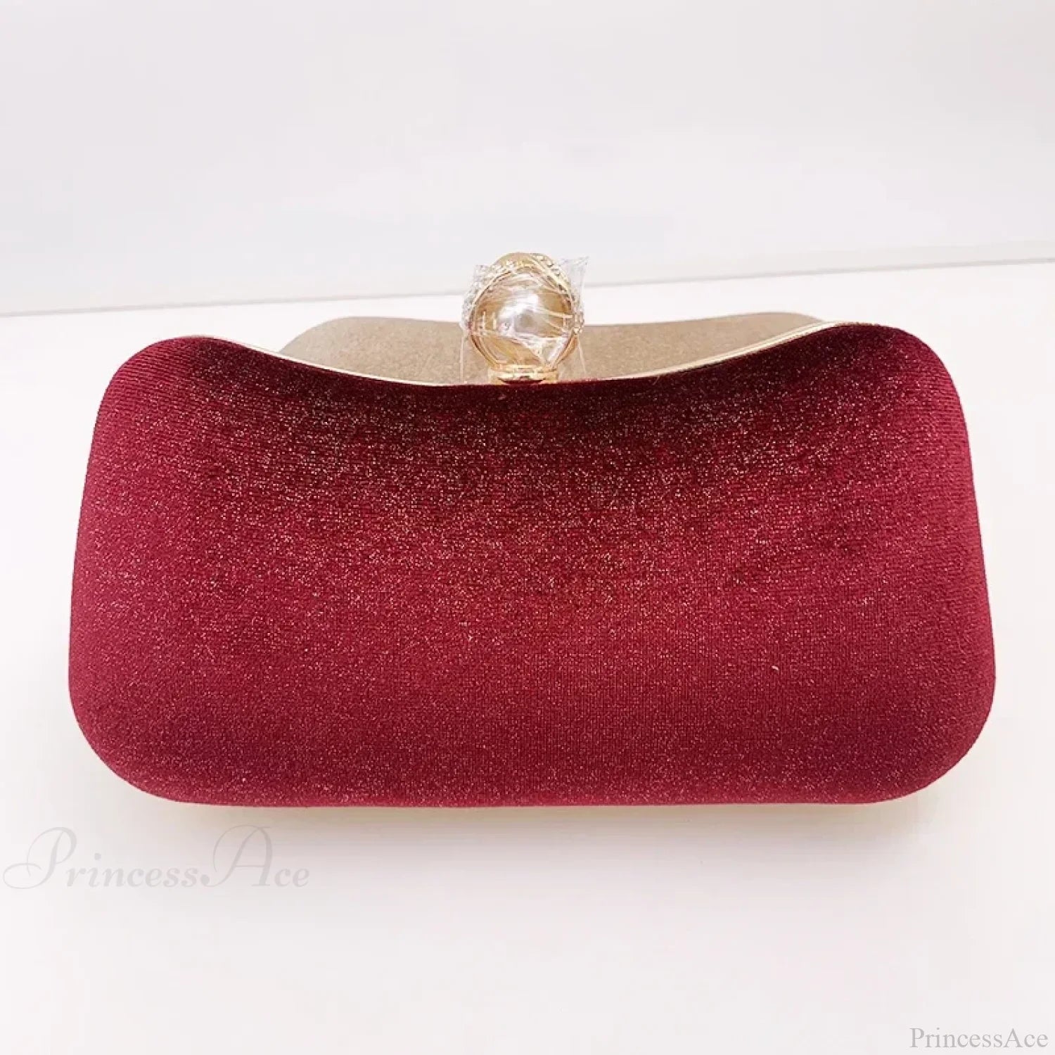 Green Vintage Wedding Evening Clutch Bag Wine Red / 20x5x11cm clutchbag-250126