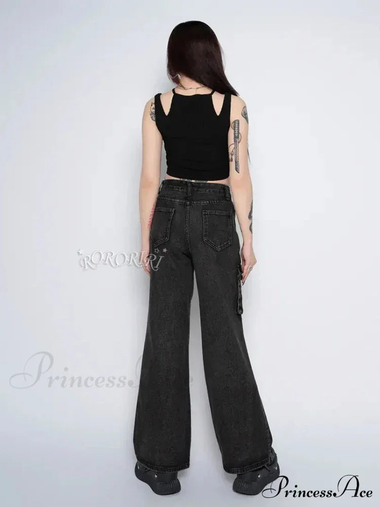 Grunge Ripped Hole Halloween Pants