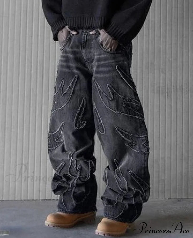 Grunge Y2K Retro Casual Halloween Pants