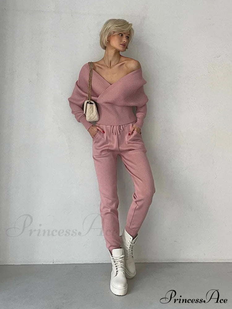 Hala Elegant Knitted Set