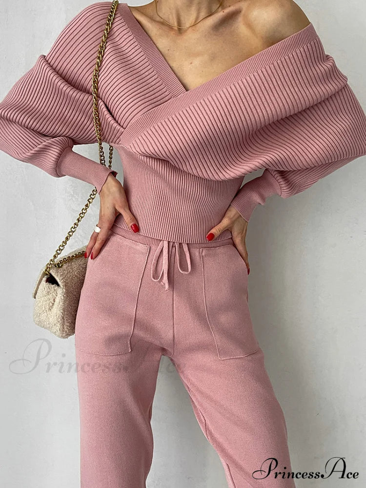 Hala Elegant Knitted Set