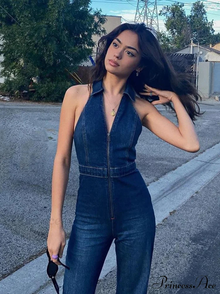 Halter Neck Cut Out Ruched Classic Party Mini Dress - Burnt Orange One-Pieces