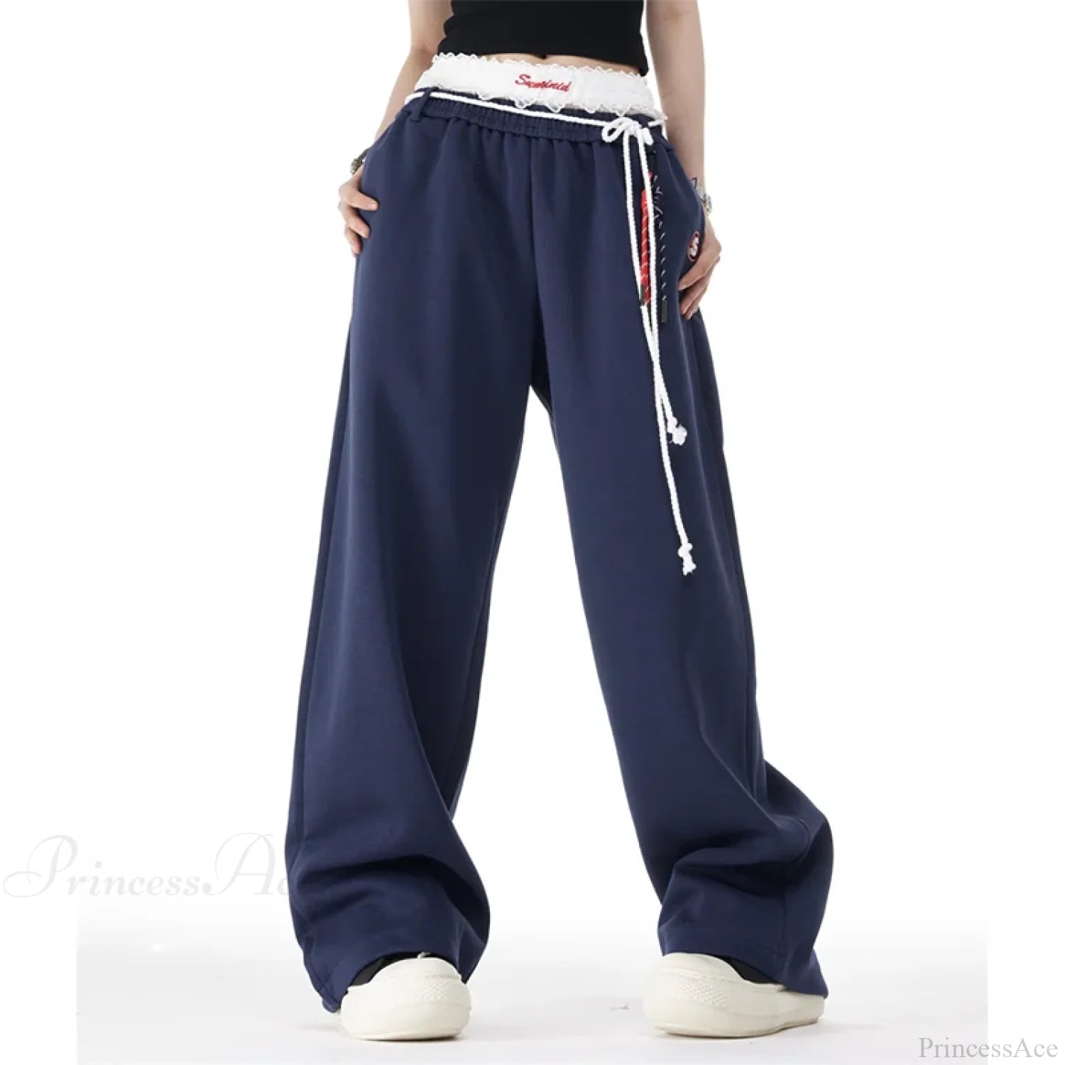 Harajuku Loose Wide-Leg High-Waisted Dance Pant pant-250223