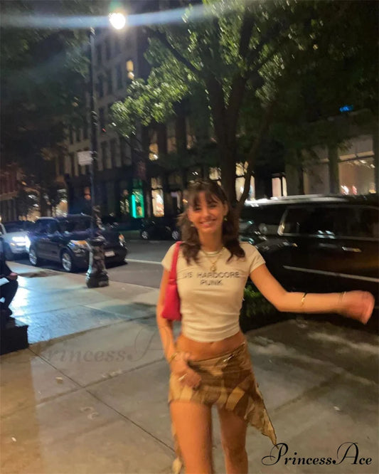 Hardcore Punk Stylish Graphic Tshirt Shirts & Tops