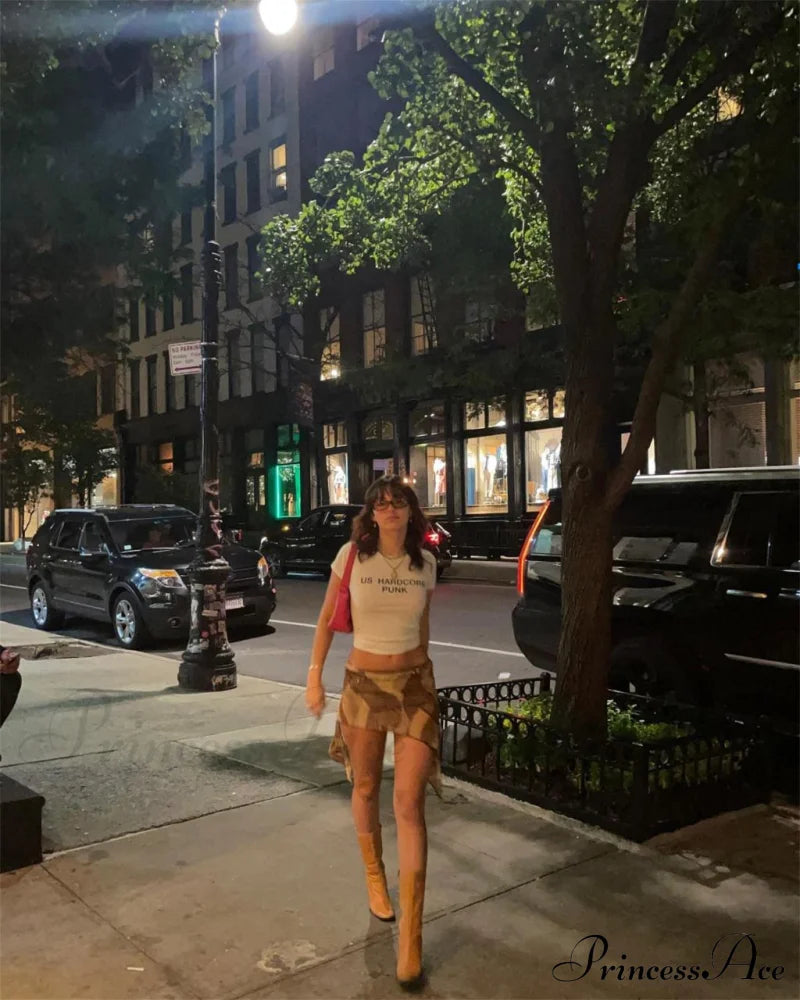 Hardcore Punk Stylish Graphic Tshirt Shirts & Tops