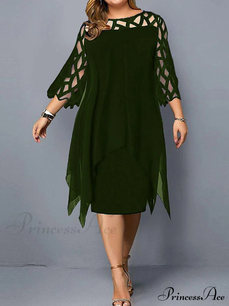 Heart-Shaped Charming Pendant Earrings Green / L Dresses