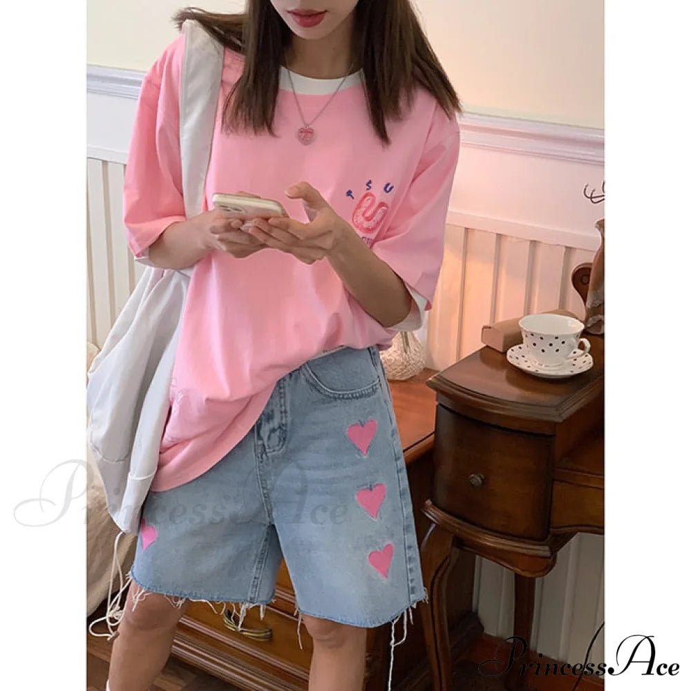 High Baggy Mom Wide Trousers Vintage Jeans Warm-Season Leg Waist Denim Women’s Straight Pants