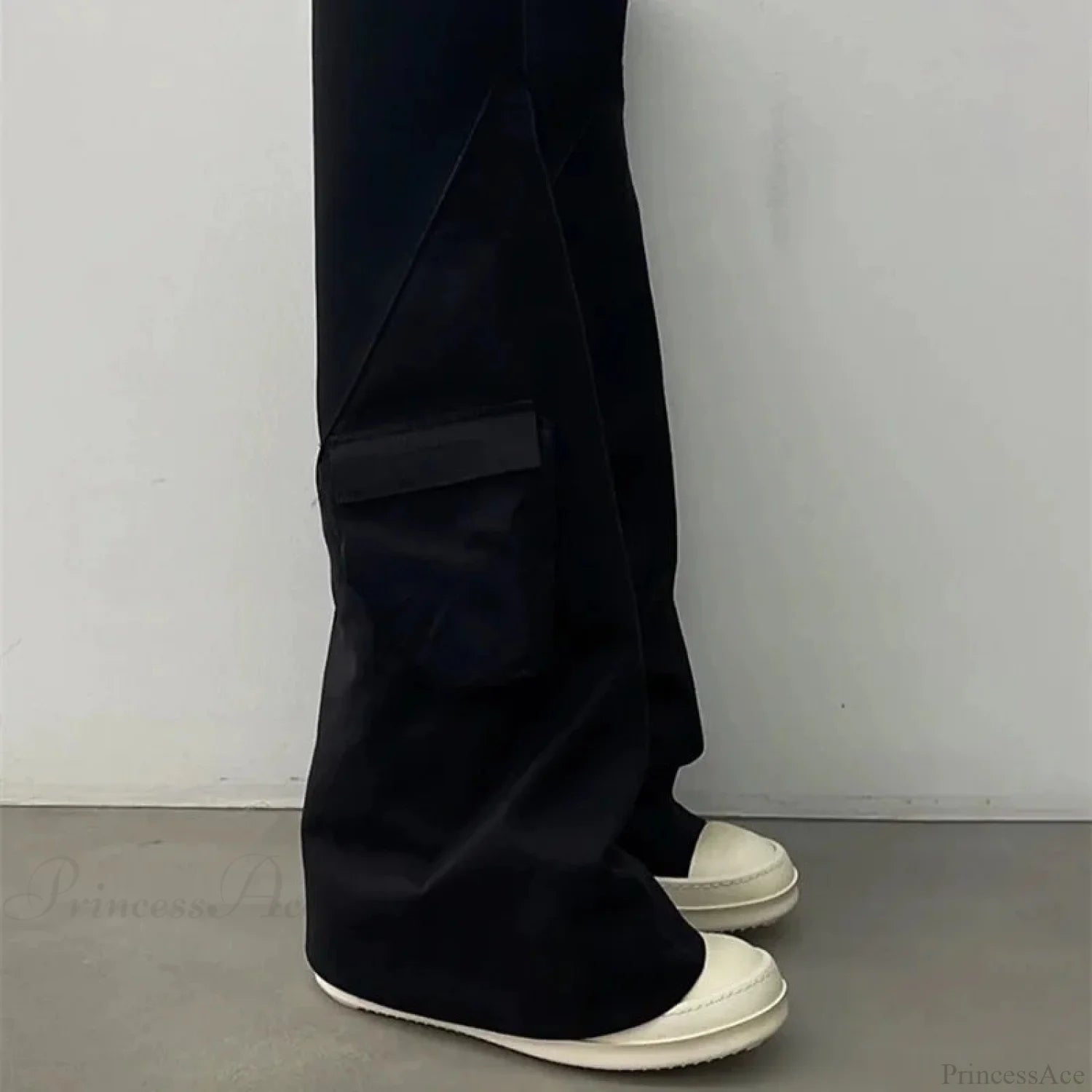 High Luxury Gothic Elastic Boot Black / 35