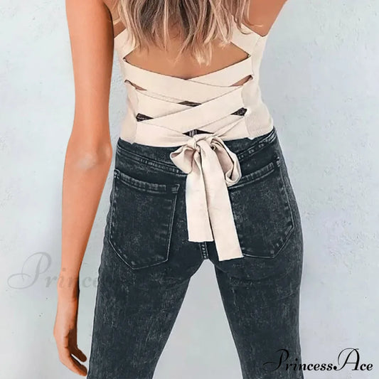 High Waist Pocketed Straight Leg Flare Jeans