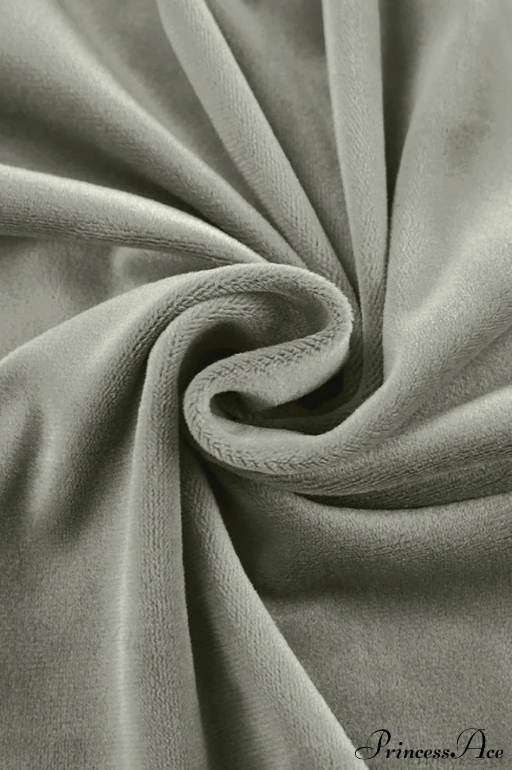 High Waist Slim Green Silver Fox Fur Mermaid Skirt