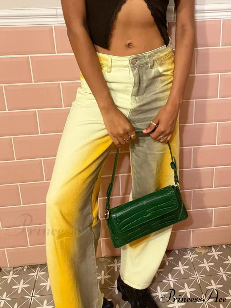 High Waisted Graceful Fringe Skirt Straight Leg Pants