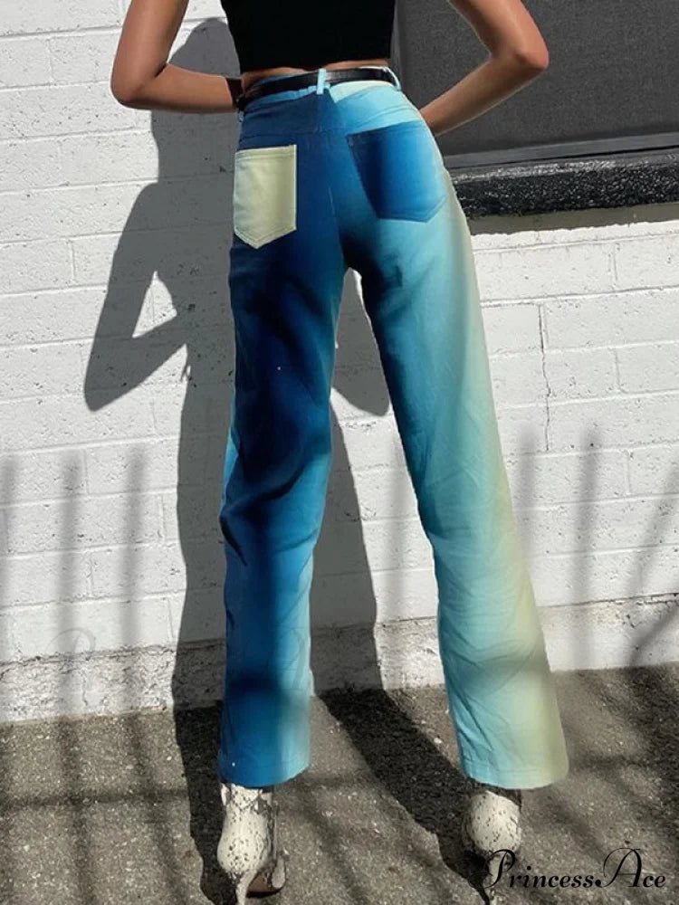 High Waisted Graceful Fringe Skirt Straight Leg Pants