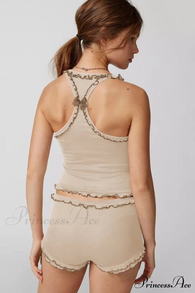 Idalia Corset Top Charming + Shorts Set