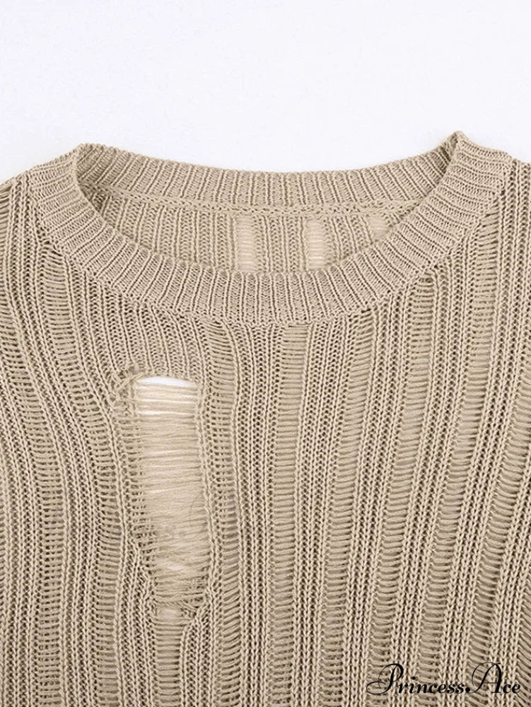 Irregular Slit Graceful Rib Midi Dress Sweaters