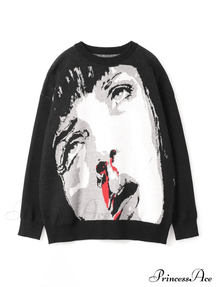 Irregular Zipper Graceful Ruffle Sleeve Top Sweaters-L