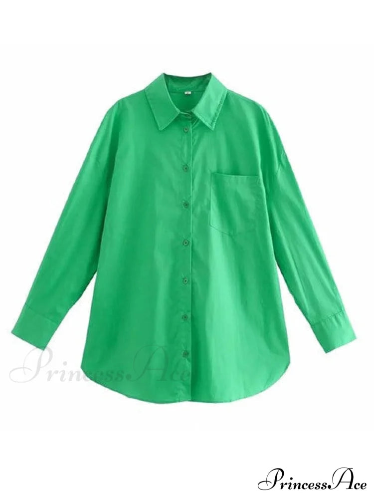 Jane Oversized Shirt Tops & Blouses