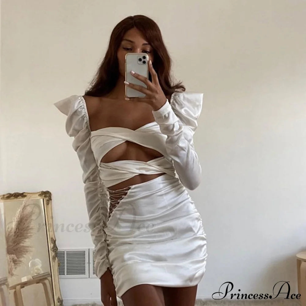 Janis Lace Stylish Up Mini Dress Dresses