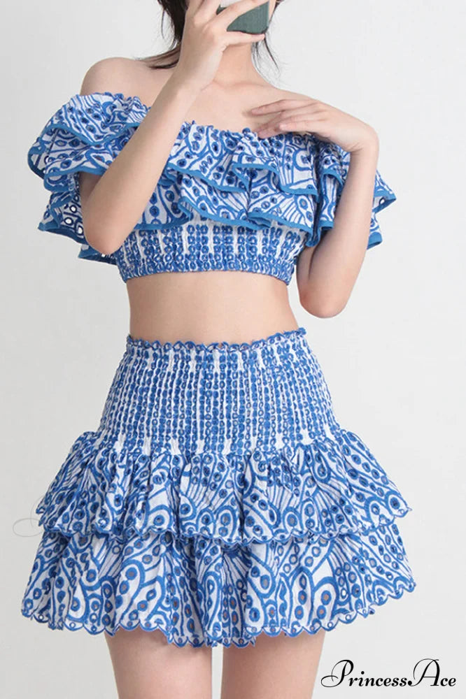 Jessica Bara Vanessa Ruffle Set | Dress In Beauty