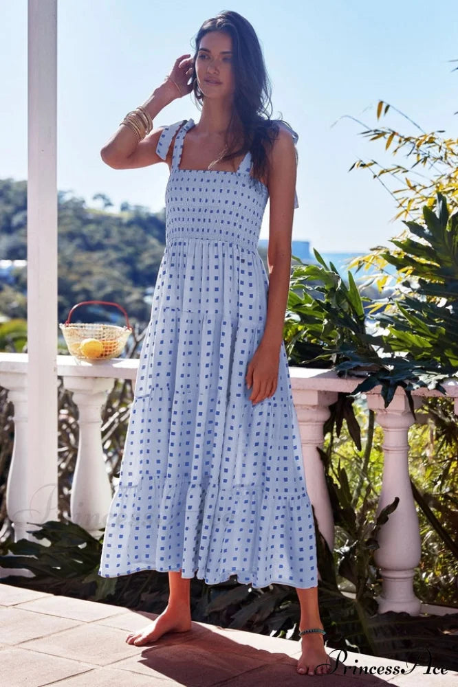 Katie Smocked Maxi Dress | Dress In Beauty