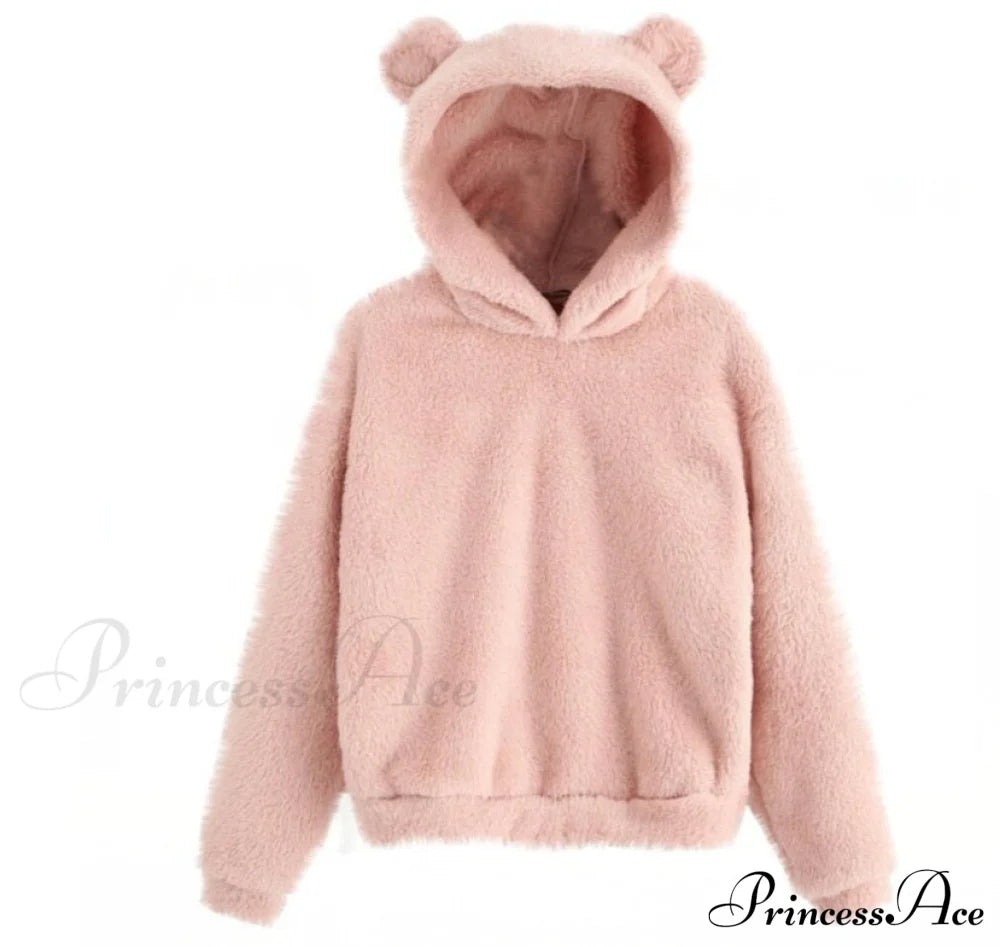 Kawaii Pullover Harajuku Oversize Hoodie Pink / S Sweatshirts & Hoodies-L