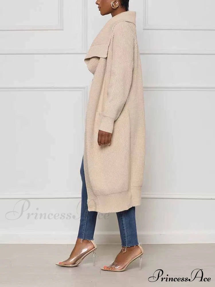 Knitted Sleeveless Graceful Floral Mini Dress Cardigan