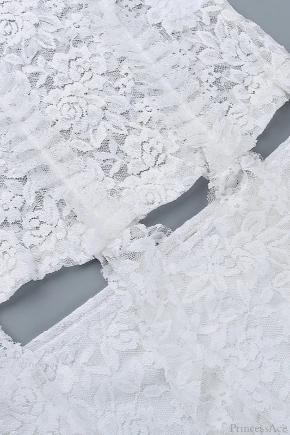 Lace Halter Cami High-Waist Party Dress