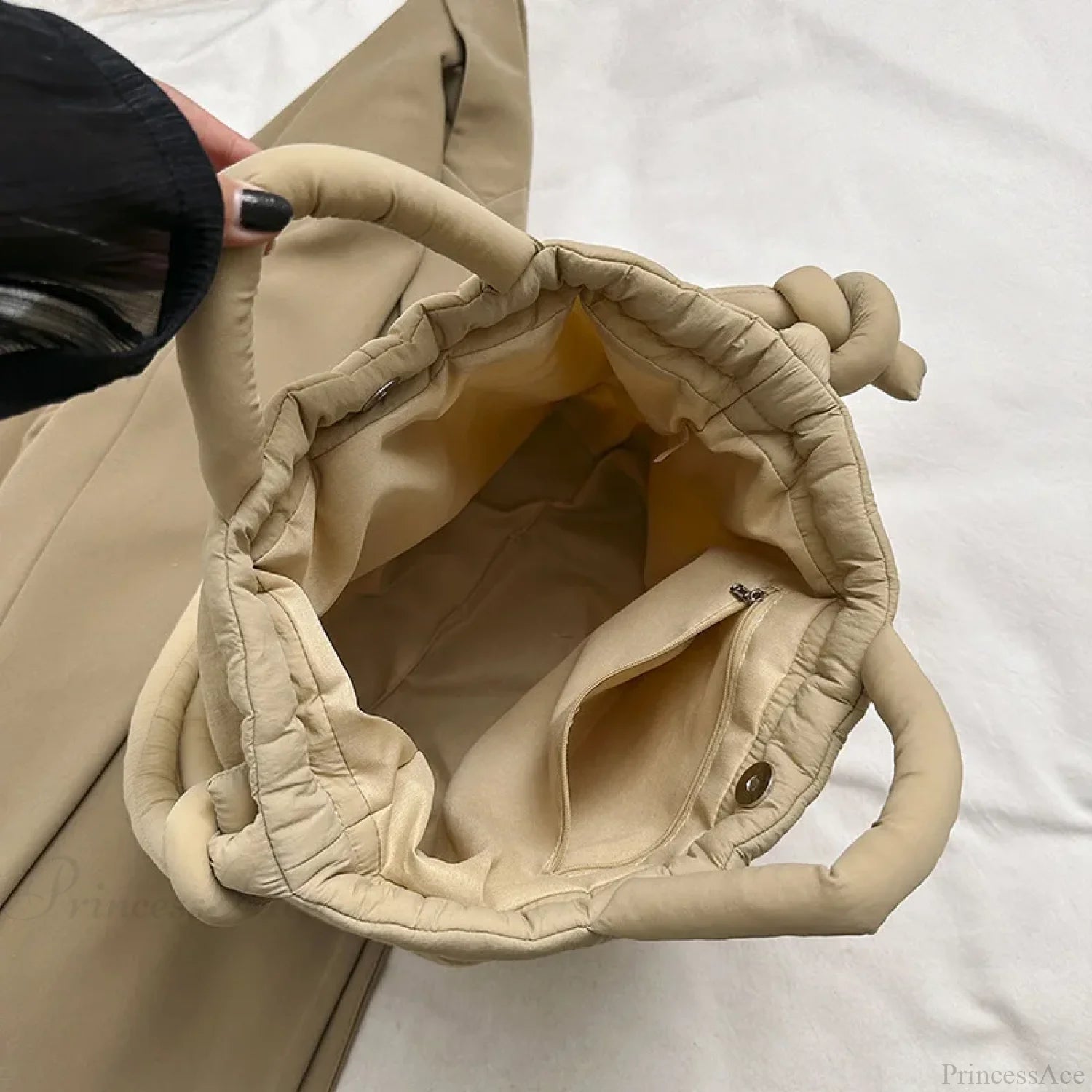 Large Capacity Puffer Nylon Tote Handbag Designer handbag-250126