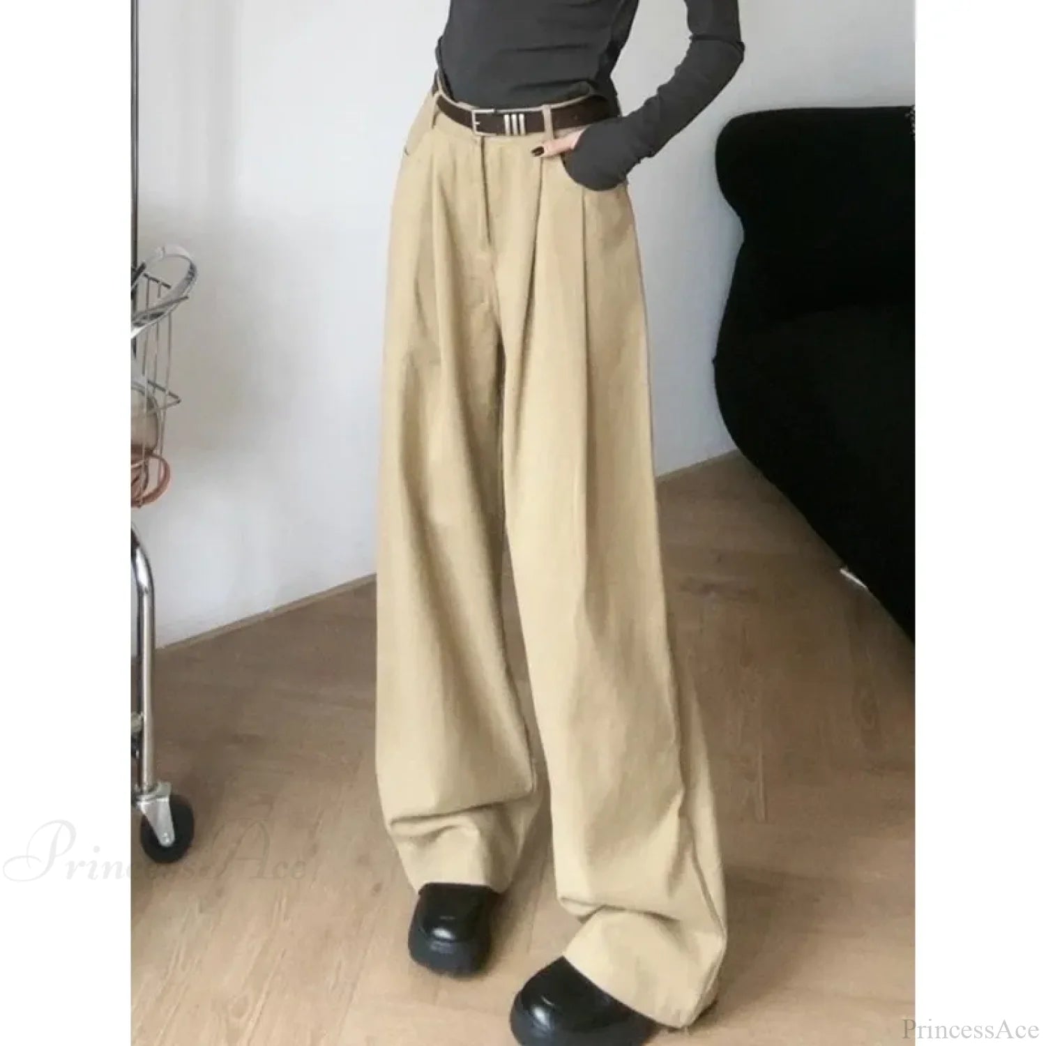 Loose Office Ladies Suit Pants Women